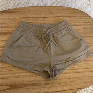 Khaki shorts